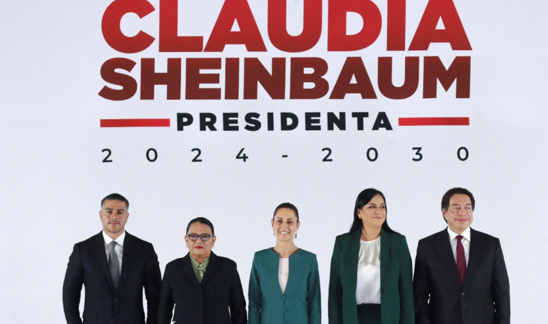 Rosa Icela Rodríguez, Harfuch y Delgado al gabinete de Claudia Sheinbaum